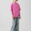 Camiseta infantil con estampado de Super Mario y corte holgado