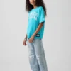 Camiseta infantil con estampado de Super Mario y corte holgado