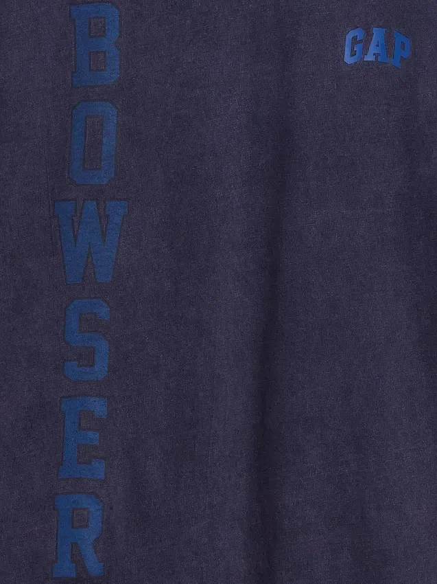Camiseta infantil con estampado de Super Mario y corte holgado