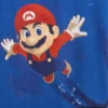Camiseta infantil con estampado de Super Mario y corte holgado
