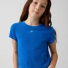 Camiseta infantil con estampado «Get Blue»
