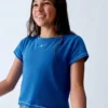 Camiseta infantil con estampado «Get Blue»