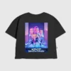 Camiseta infantil con estampado gráfico de «Demon Hunters» de K-Pop
