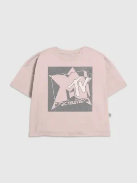 Camiseta infantil con estampado «Grunge Star» de MTV