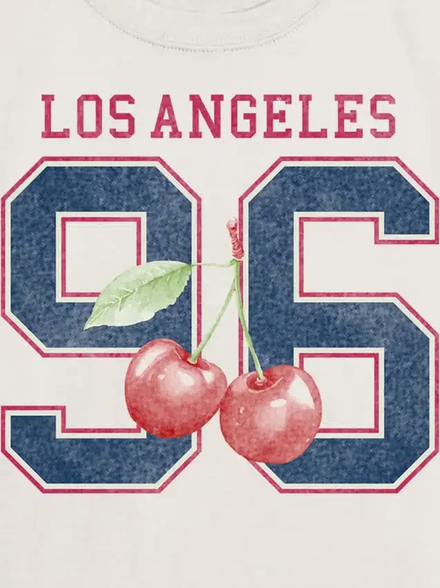 Camiseta infantil con estampado «La 96»