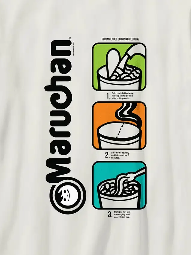 Camiseta infantil con estampado «Maruchan Pop Art»