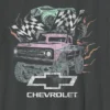 Camiseta infantil con estampado oversize de camiones en tonos pastel de General Motors