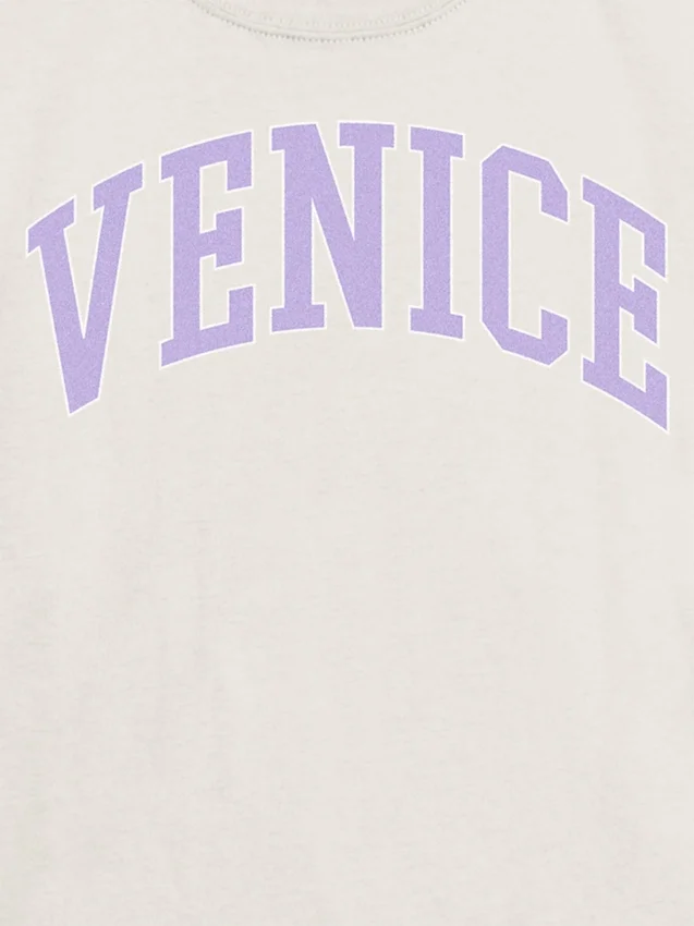 Camiseta infantil con estampado «Venice Varsity»