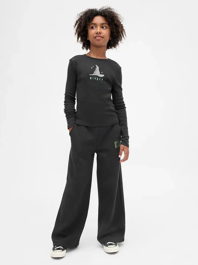 Camiseta infantil con estampado «Wicked»