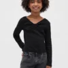 Camiseta infantil con lazo en el cuello