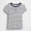 Camiseta infantil de canalé con bordados