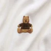 Camiseta infantil de canalé con bordados
