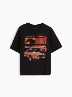 Camiseta infantil de la Fórmula 1 con estampado oversize