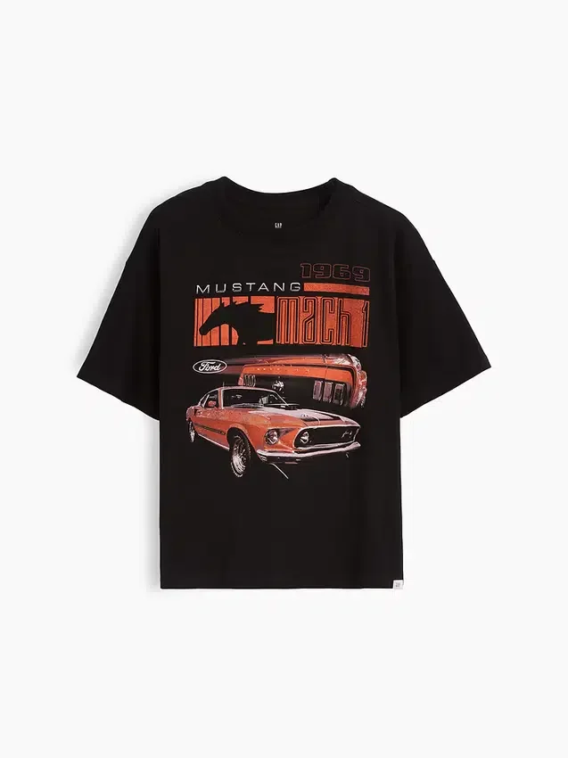 Camiseta infantil de la Fórmula 1 con estampado oversize