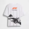Camiseta infantil de la Fórmula 1 con estampado oversize