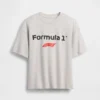 Camiseta infantil de la Fórmula 1 con estampado oversize