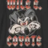 Camiseta infantil de Looney Tunes con estampado metálico de Wile E.