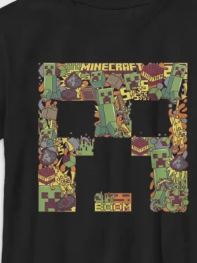 Camiseta infantil de Minecraft