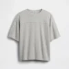 Camiseta infantil de punto grueso con costuras
