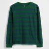 Camiseta infantil de punto waffle