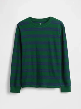 Camiseta infantil de punto waffle