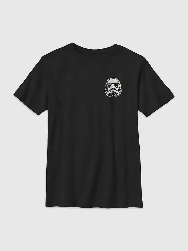 Camiseta infantil de Star Wars con estampado bordado de un soldado imperial