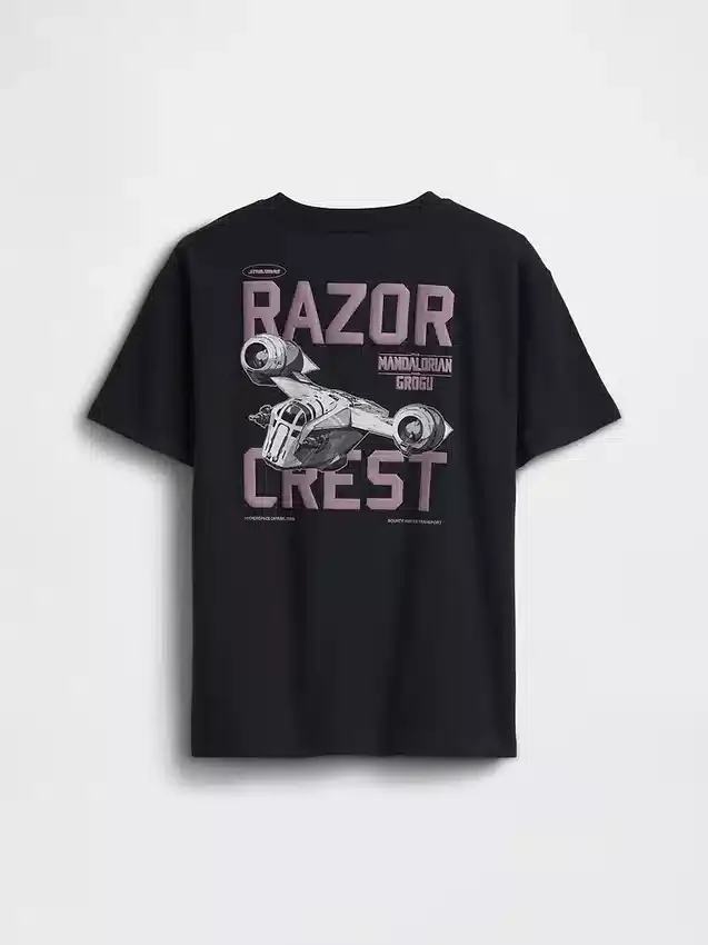 Camiseta infantil de Star Wars con estampado gráfico y corte holgado