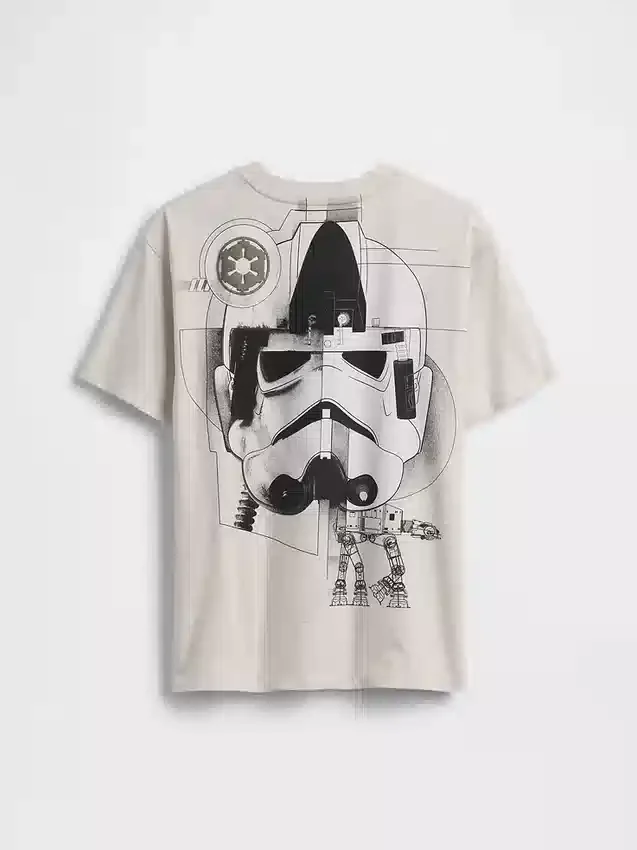 Camiseta infantil de Star Wars con estampado gráfico y corte holgado