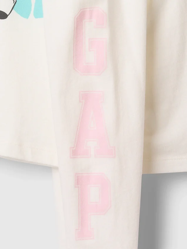 Camiseta infantil GAP × Disney con estampado de Moana