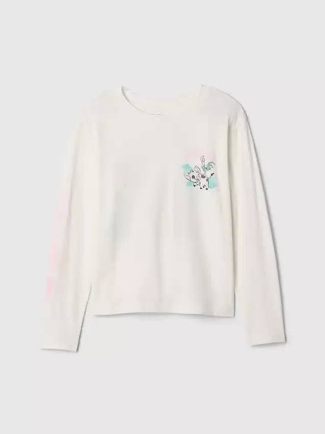 Camiseta infantil GAP × Disney con estampado de Moana