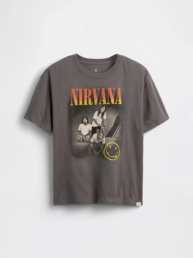 Camiseta infantil holgada con estampado