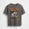 Camiseta infantil holgada con estampado