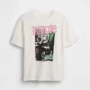 Camiseta infantil holgada con estampado