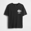 Camiseta infantil holgada con estampado