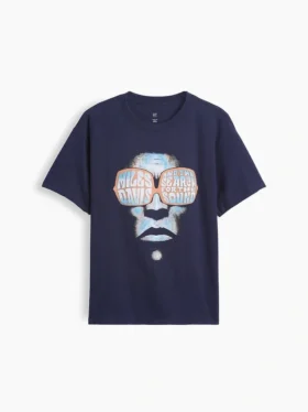 Camiseta infantil holgada con estampado