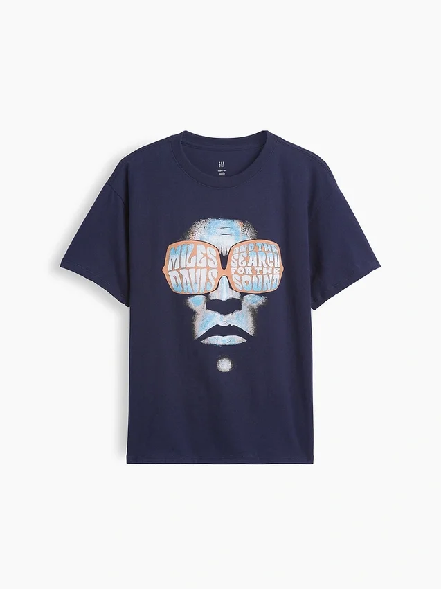 Camiseta infantil holgada con estampado