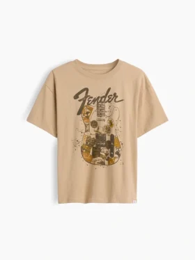 Camiseta infantil holgada con estampado