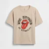 Camiseta infantil holgada con estampado