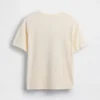 Camiseta infantil holgada con estampado