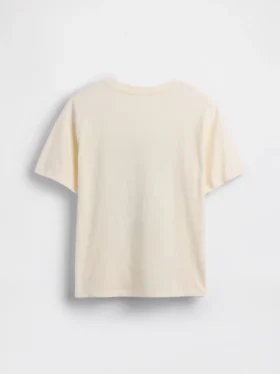Camiseta infantil holgada con estampado