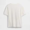 Camiseta infantil holgada con estampado