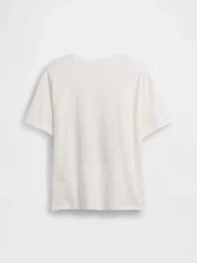 Camiseta infantil holgada con estampado