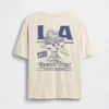 Camiseta infantil holgada con estampado