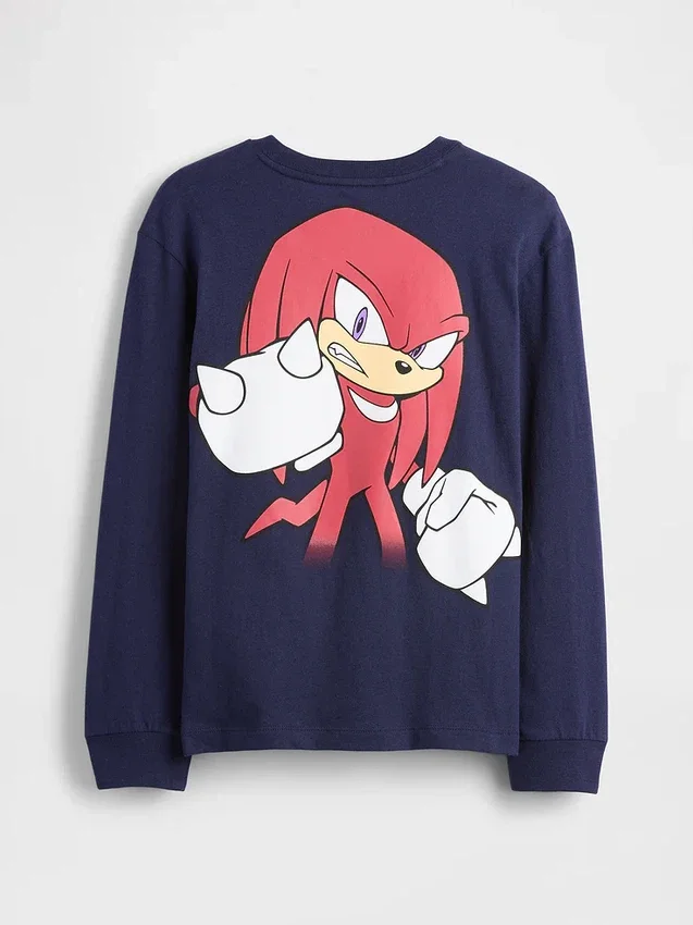 Camiseta infantil holgada con estampado