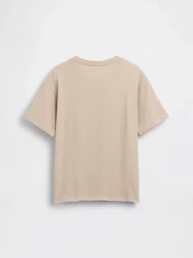 Camiseta infantil holgada con estampado