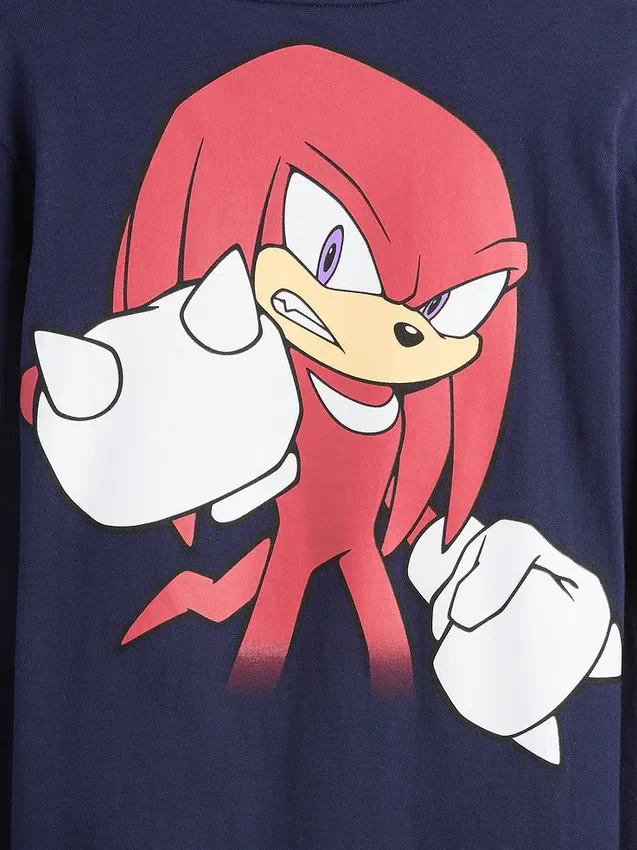 Camiseta infantil holgada con estampado