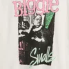 Camiseta infantil holgada con estampado