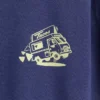 Camiseta infantil holgada con estampado