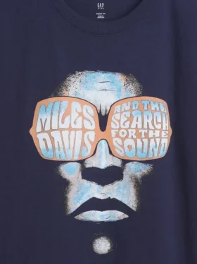 Camiseta infantil holgada con estampado