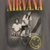 Camiseta infantil holgada con estampado